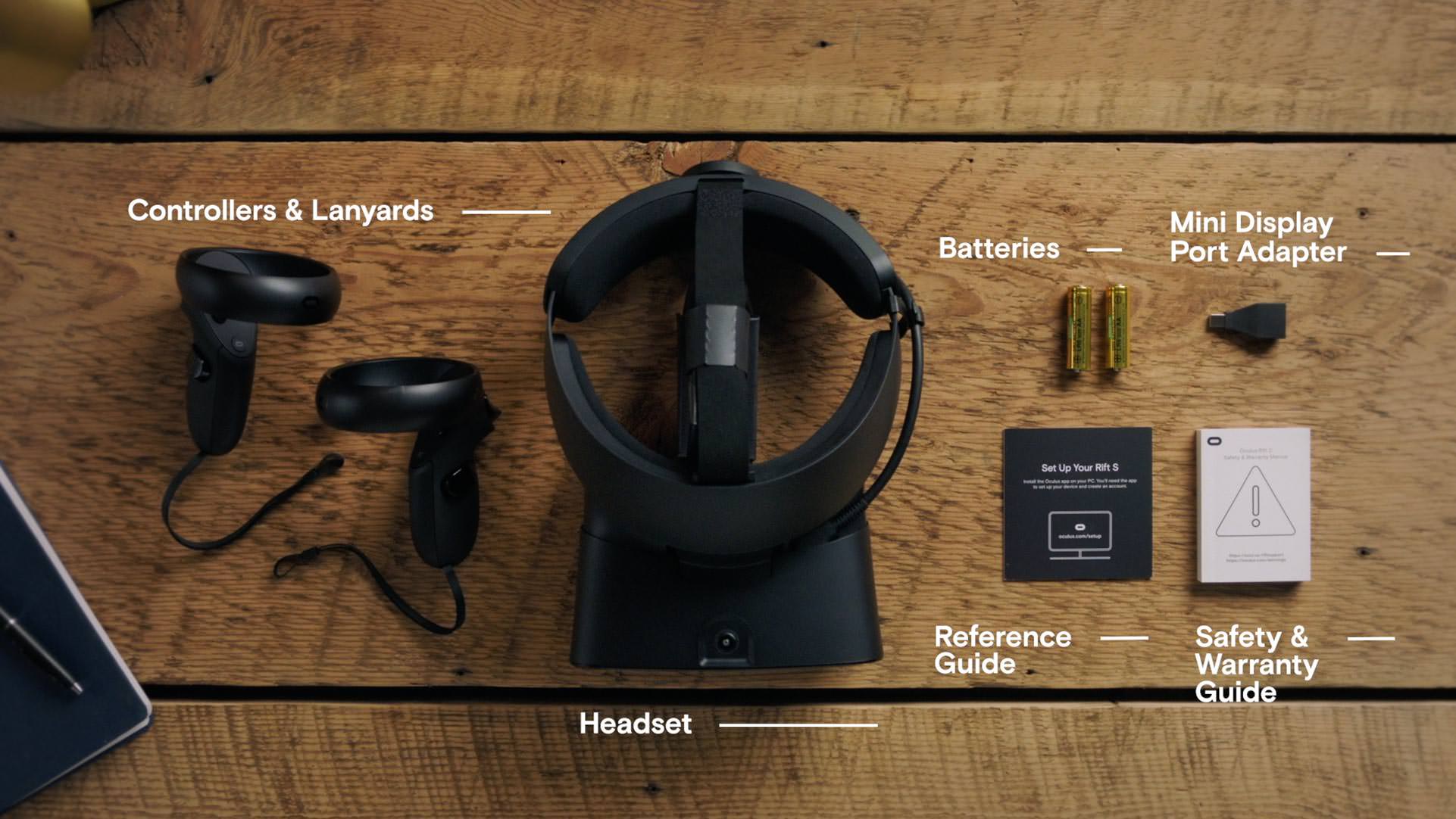 unboxing oculus rift s